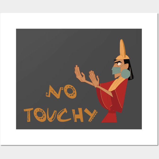 No Touchy Wall Art by Alesh